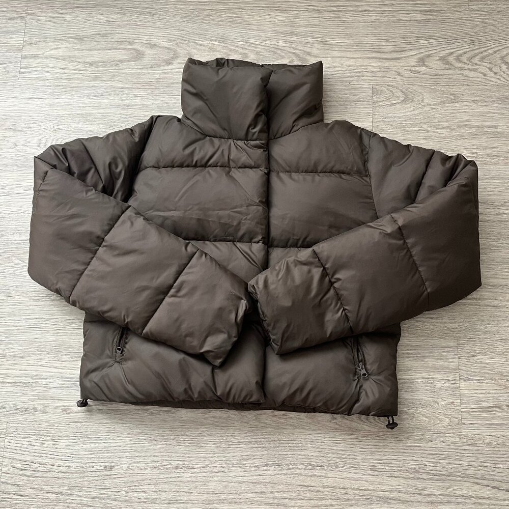 Alo Gold Rush Puffer Espresso